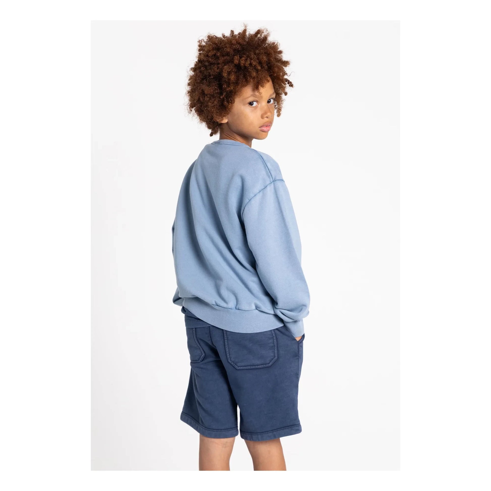 Hundred Pieces - Ryde organic cotton sweatshirt | Grey blue