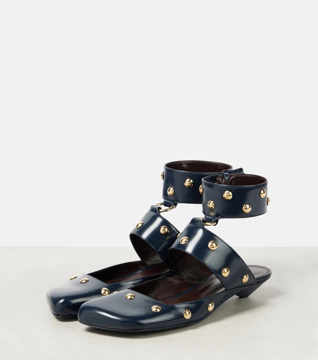 Chloé - Jade studded leather sandals