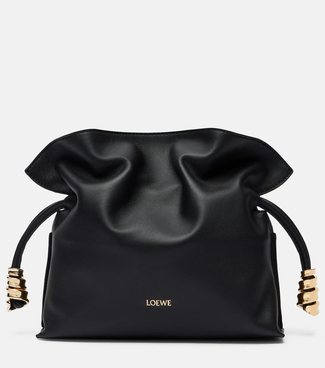 Loewe - Flamenco Coil Mini leather clutch