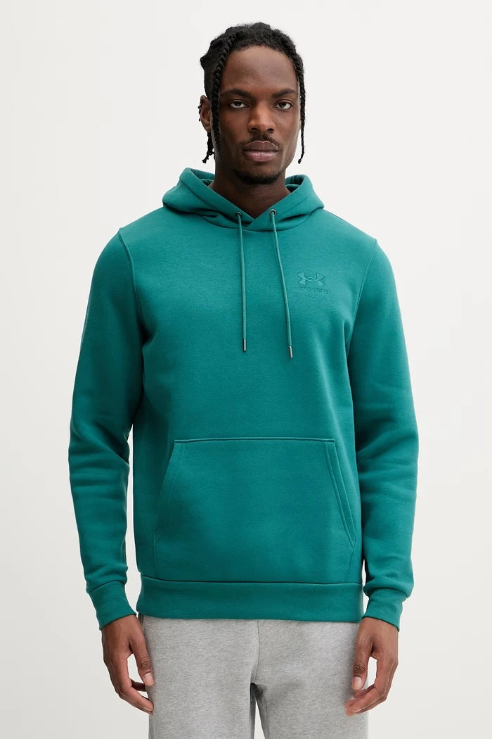 Under Armour erkek pamuklu kapüşonlu sweatshirt Essential Fleece