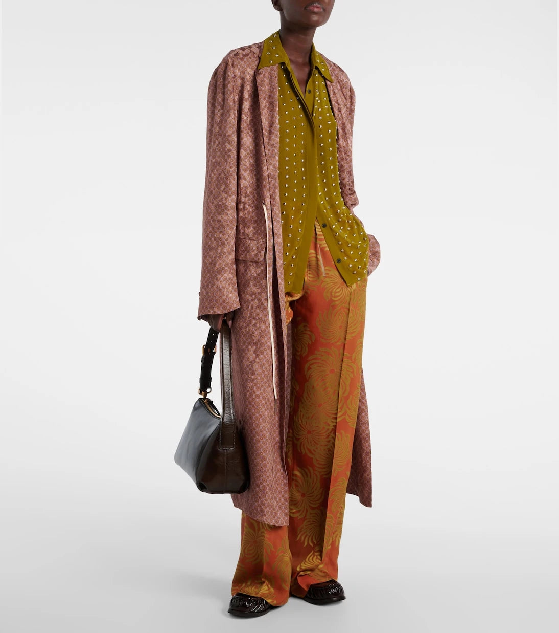 Dries Van Noten - Patent leather loafers