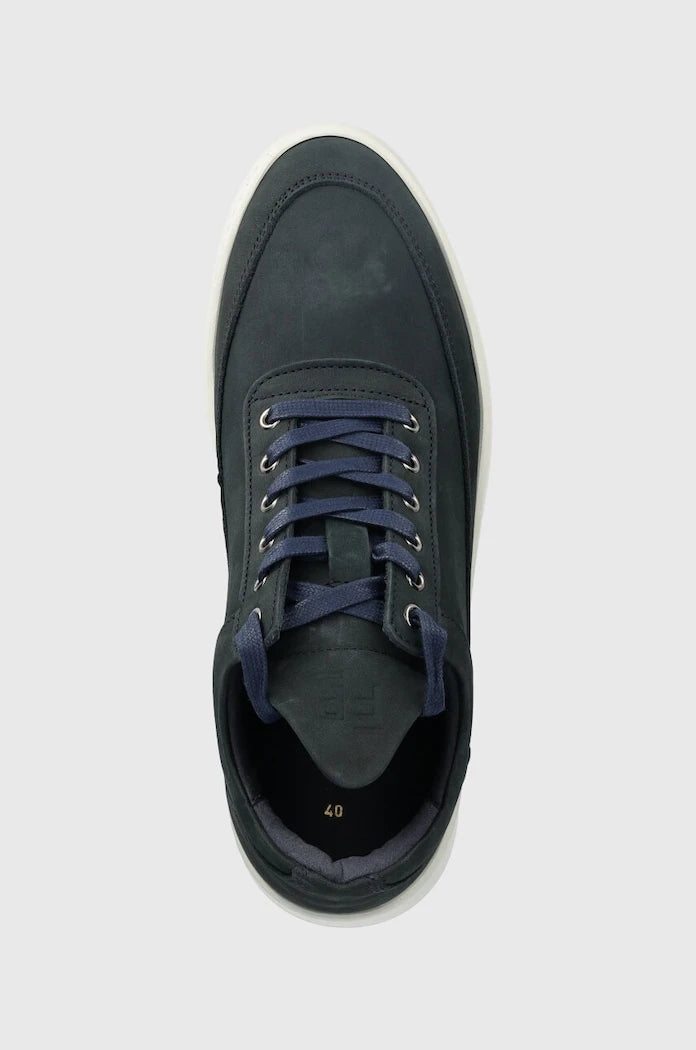 Велурени маратонки Filling Pieces Low Top Ripple Nubuck