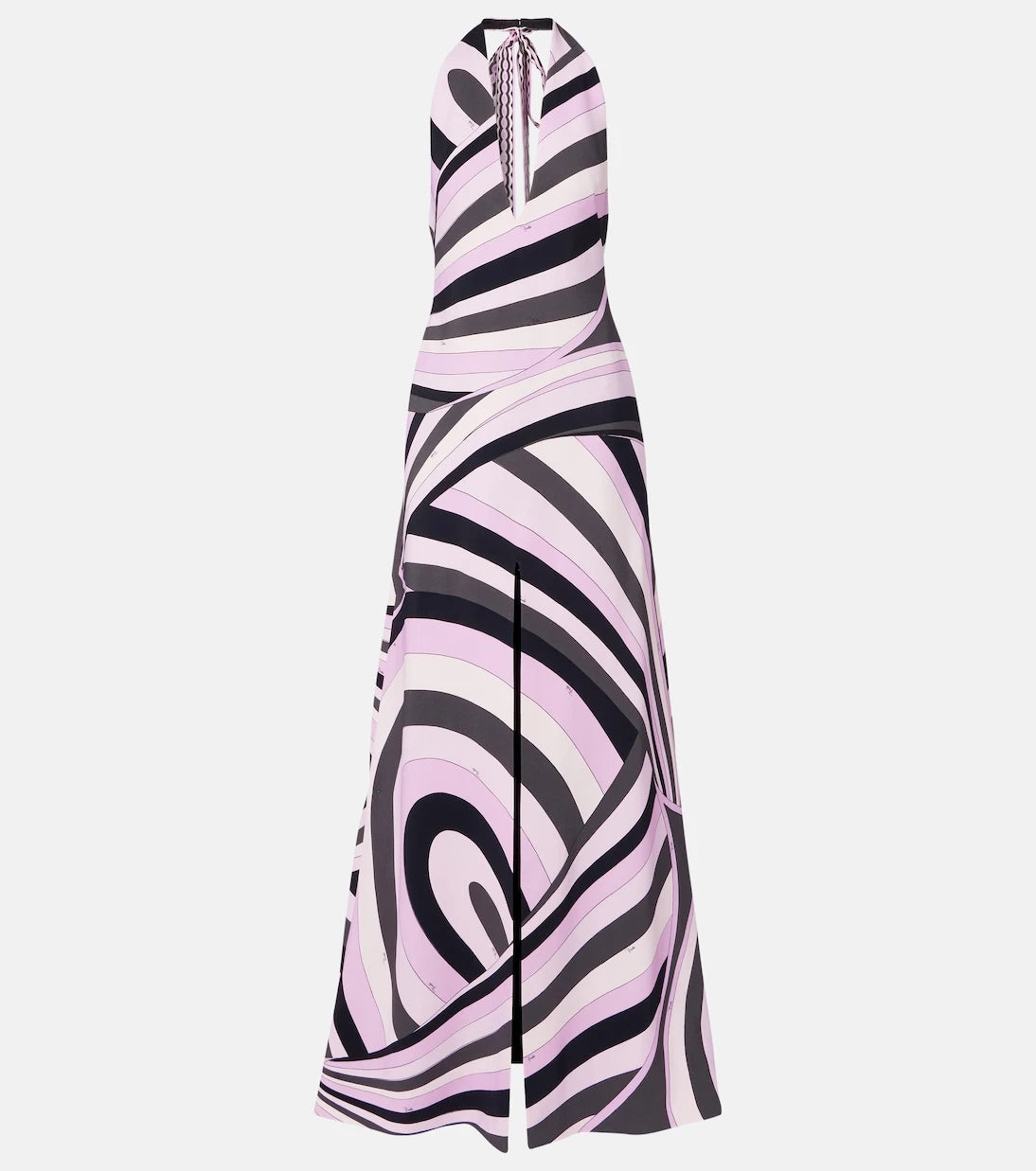 Pucci - Iride halterneck satin gown