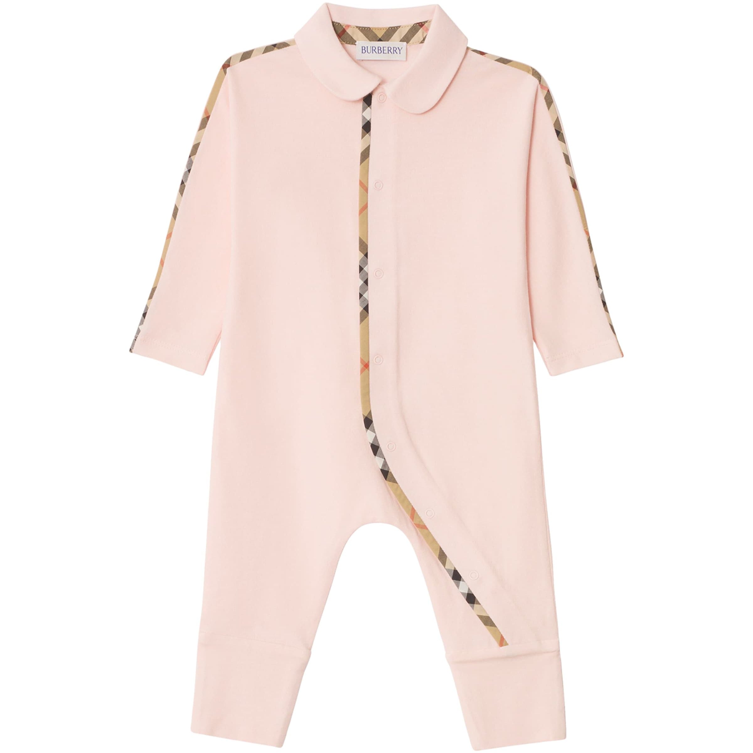 Burberry Kids Cotton-Blend All-In-One, Bib and Hat Set (1-18 Months)