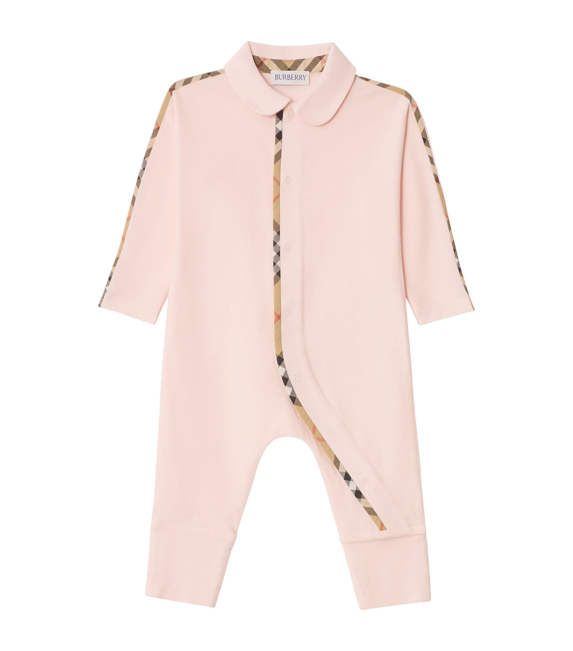 Burberry Kids Cotton-Blend All-In-One, Bib and Hat Set (1-18 Months)