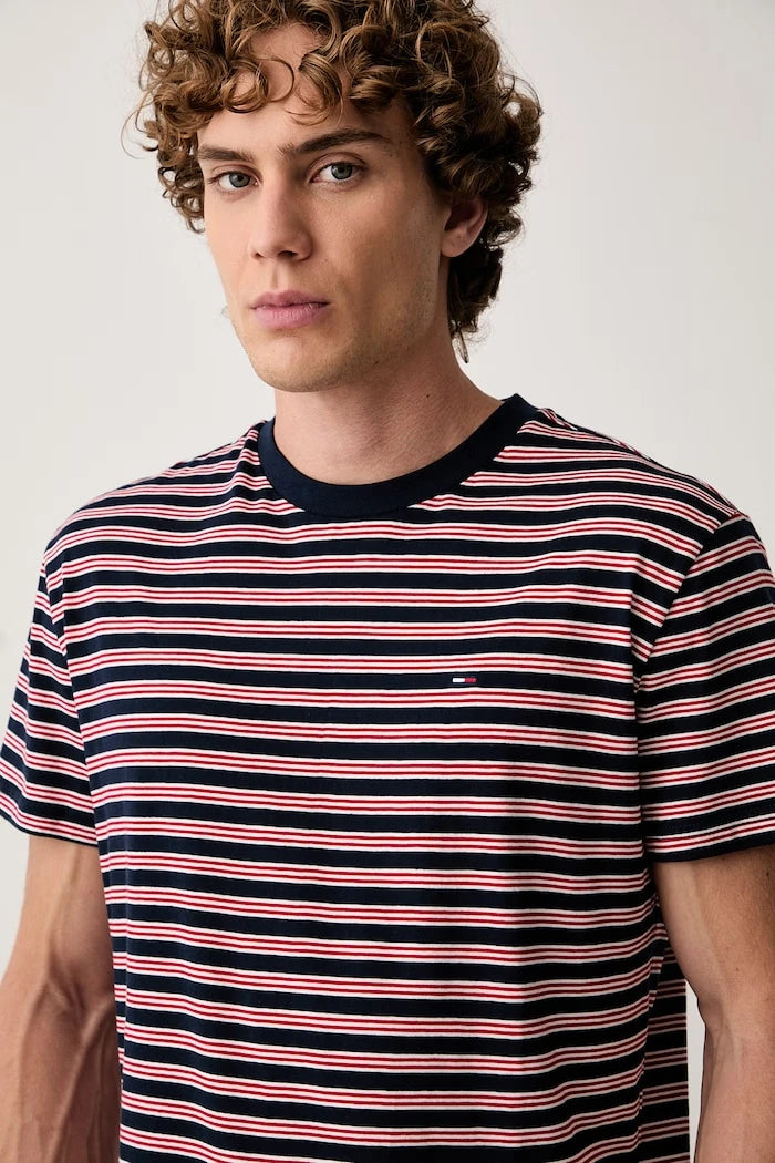 Tommy Jeans erkek pamuklu tişört