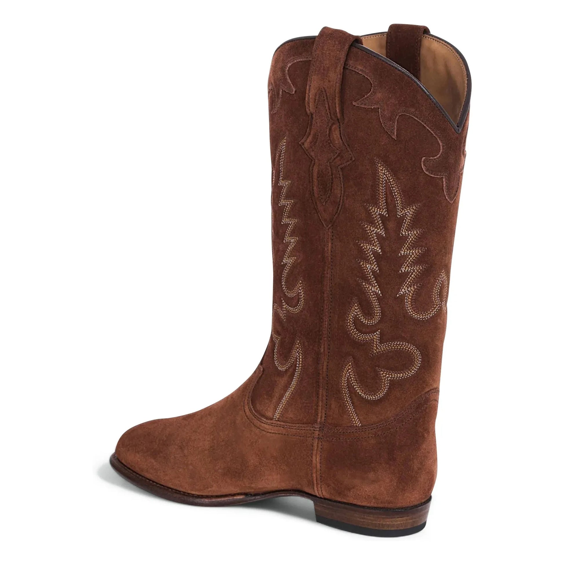 Shiloh Heritage - Midnight Suede Boots | Terracotta