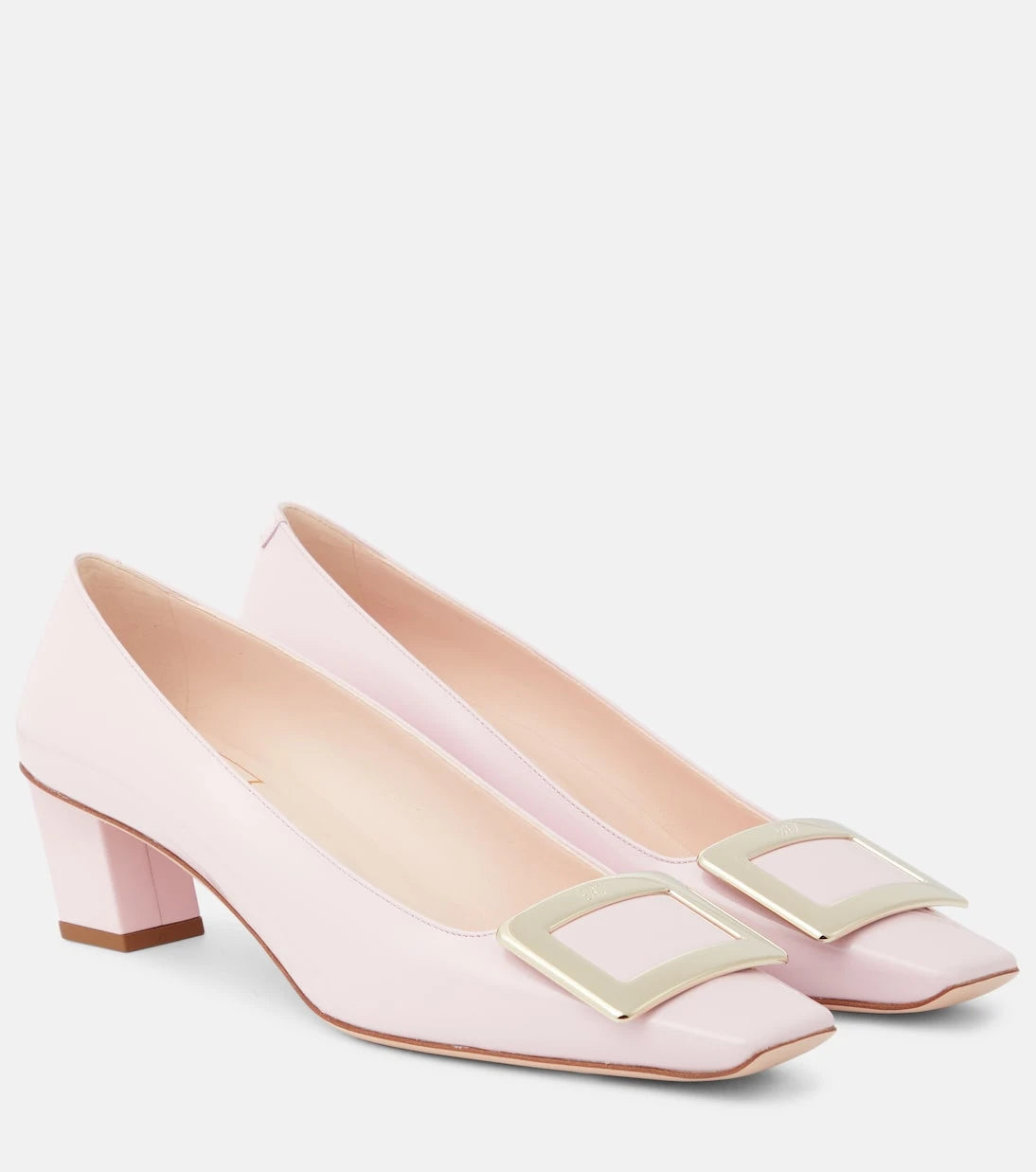 Roger Vivier - حذاء "بيل فيفييه 45" الجلدي بكعب عالٍ