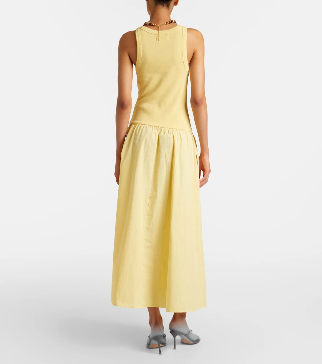 Velvet - Romilly cotton-blend midi dress