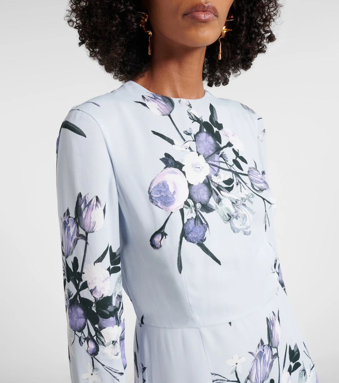 Erdem - Floral midi dress