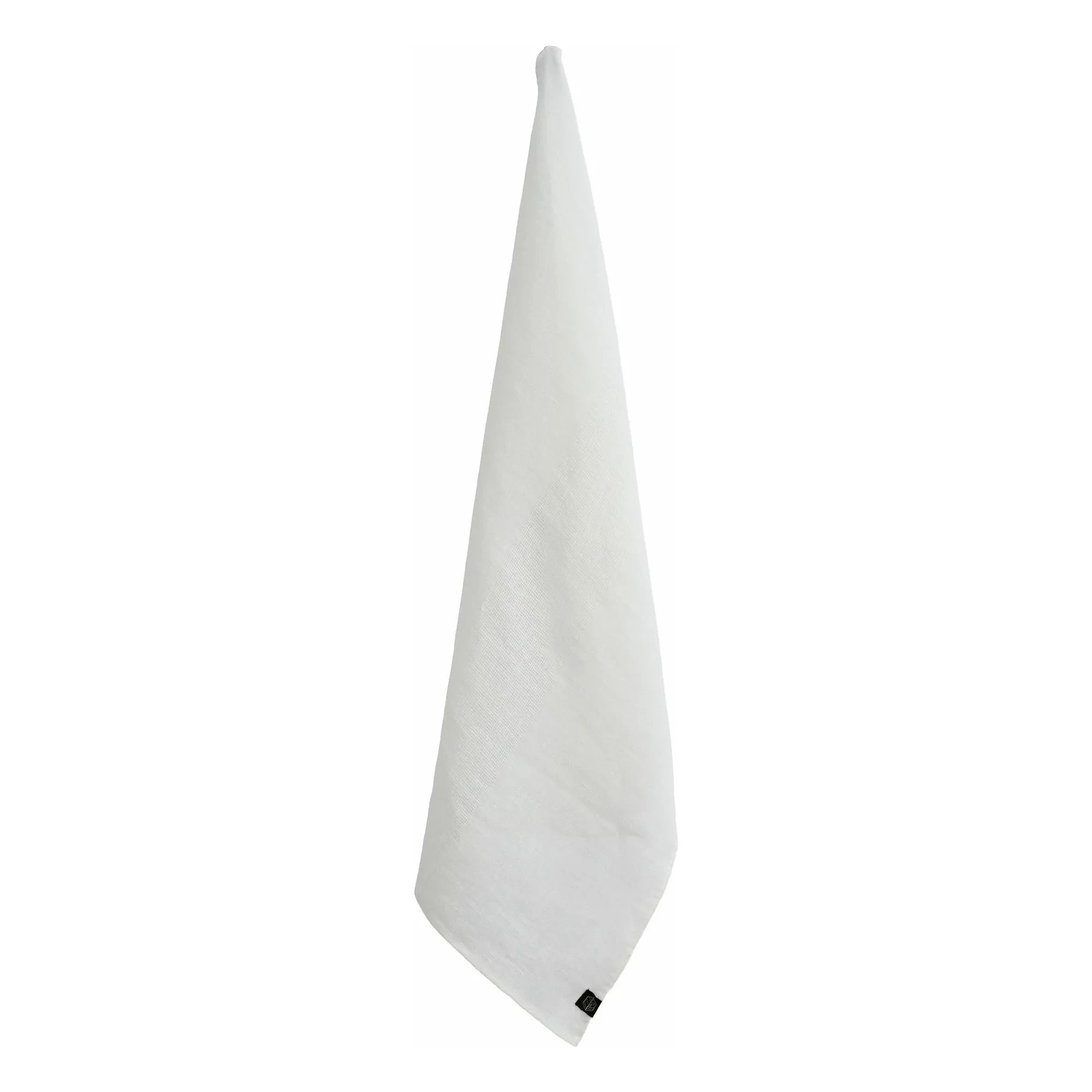 Haomy - Pisa linen tea towel  | White