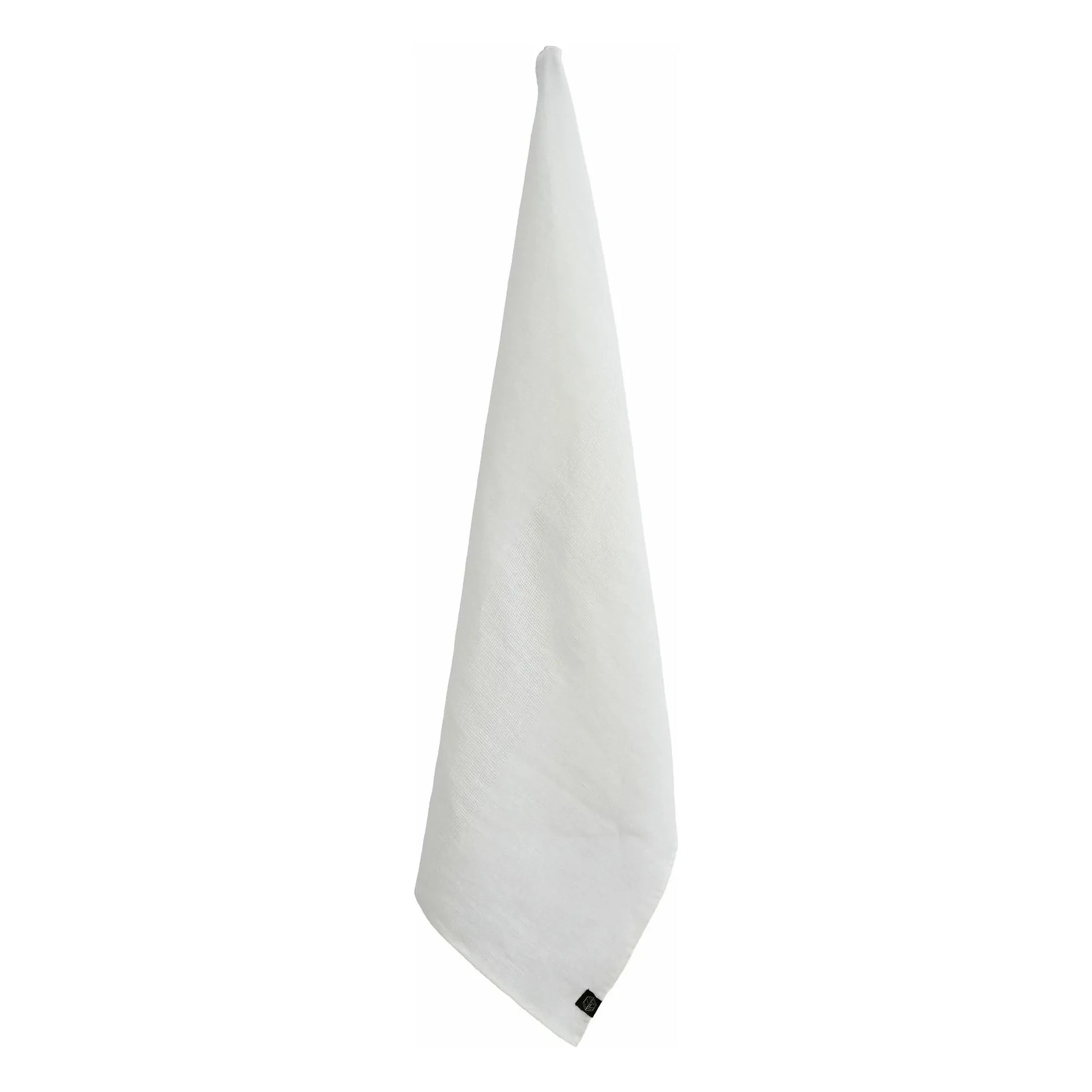 Haomy - Pisa linen tea towel  | White