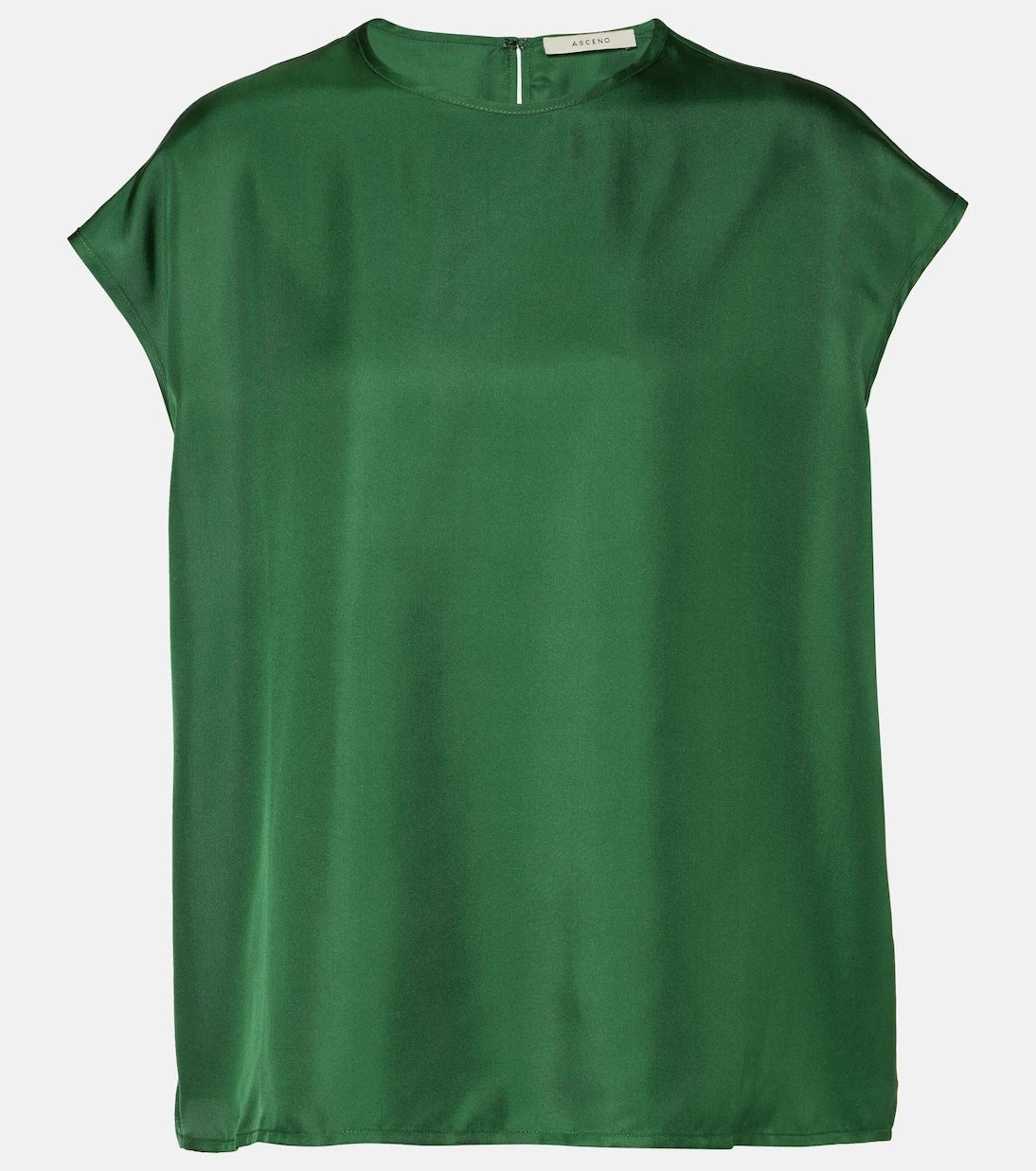 Asceno - Dasha silk twill top