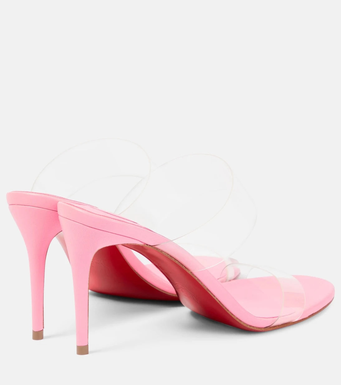 Christian Louboutin - Just Nothing 85 PVC mules
