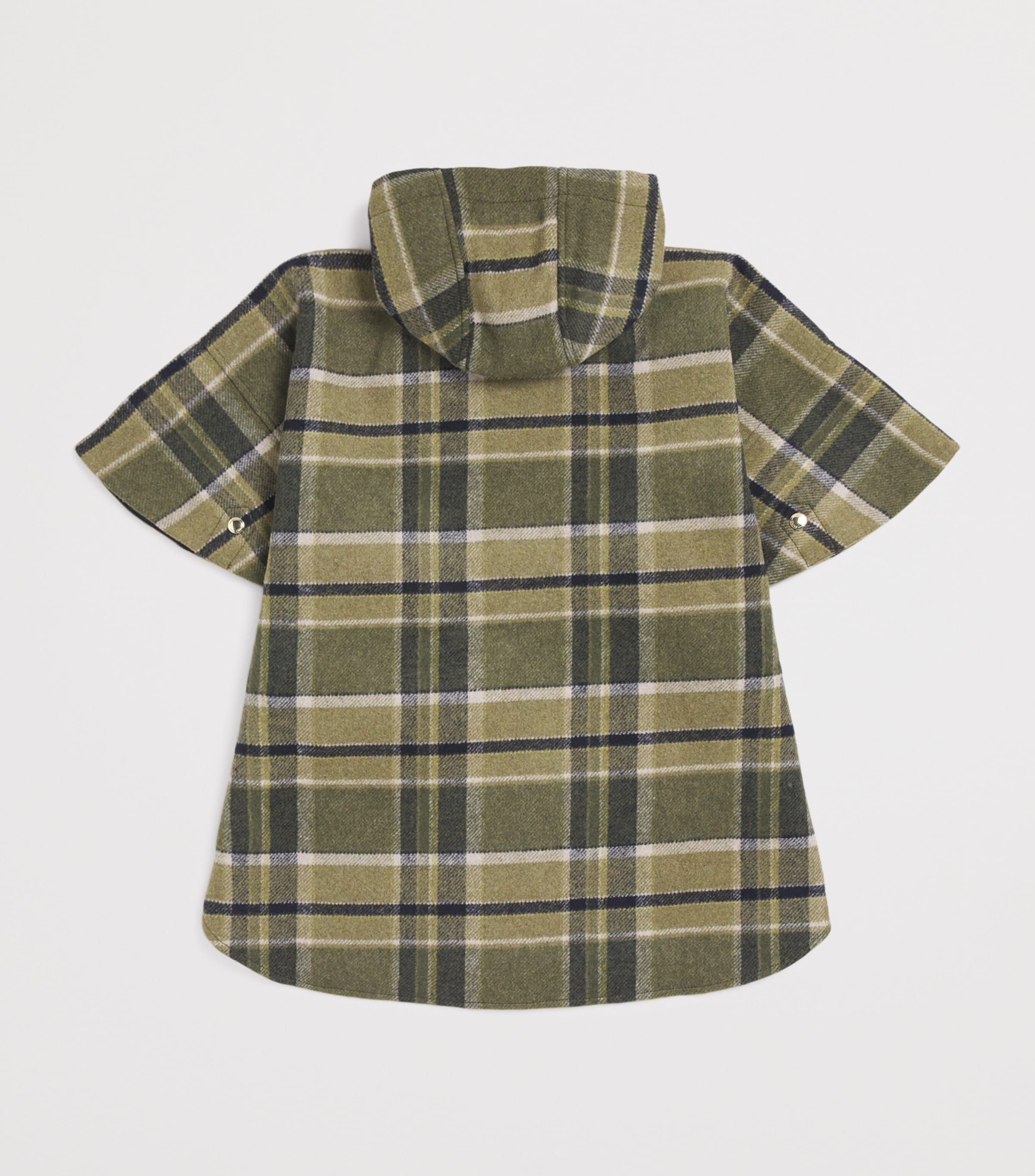 Chloé Kids Check Hooded Coat (6-12 Years)