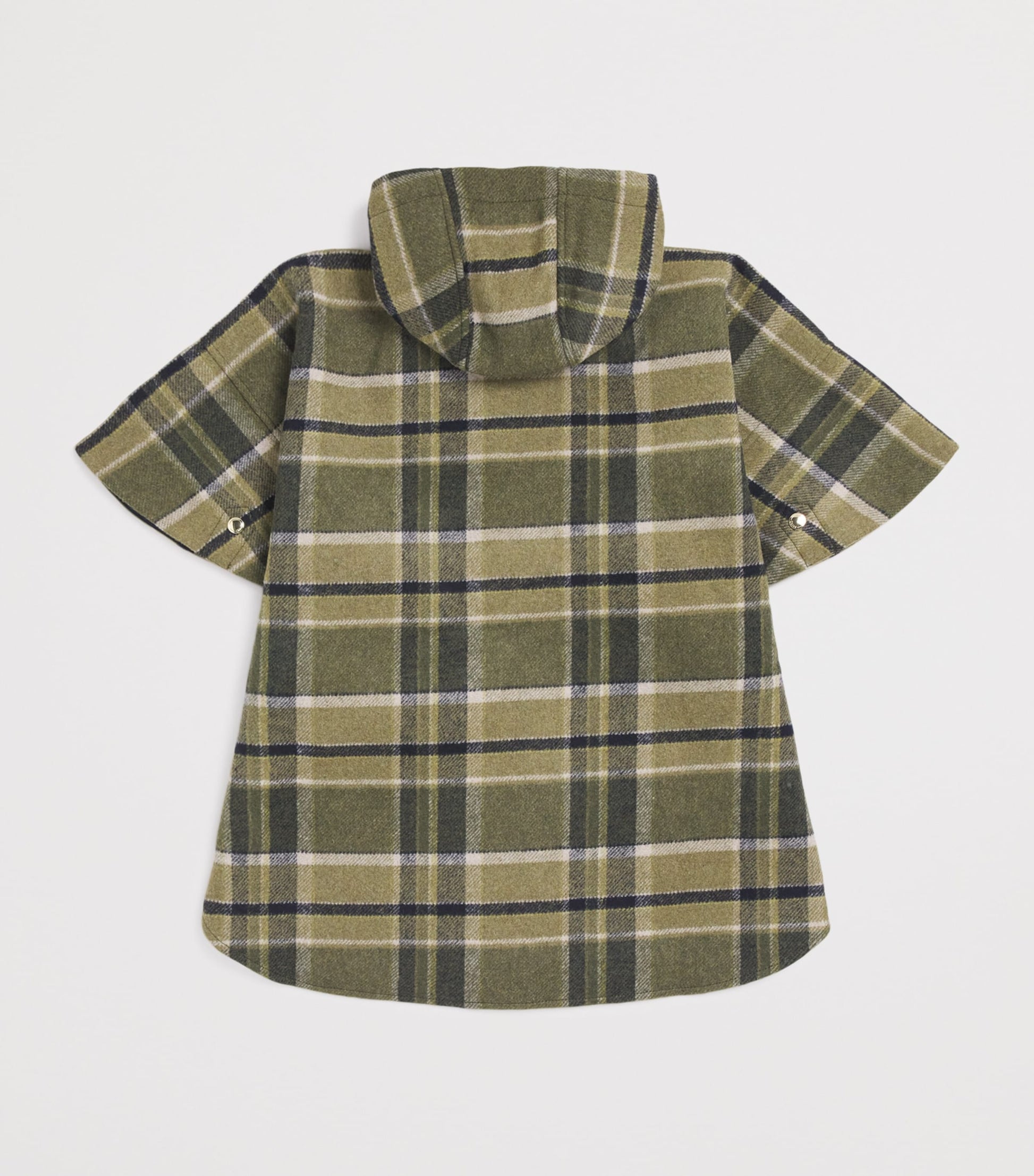 Chloé Kids Check Hooded Coat (6-12 Years)