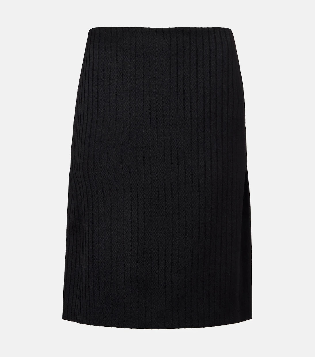 Calvin Klein Collection - Ribbed-knit wool miniskirt