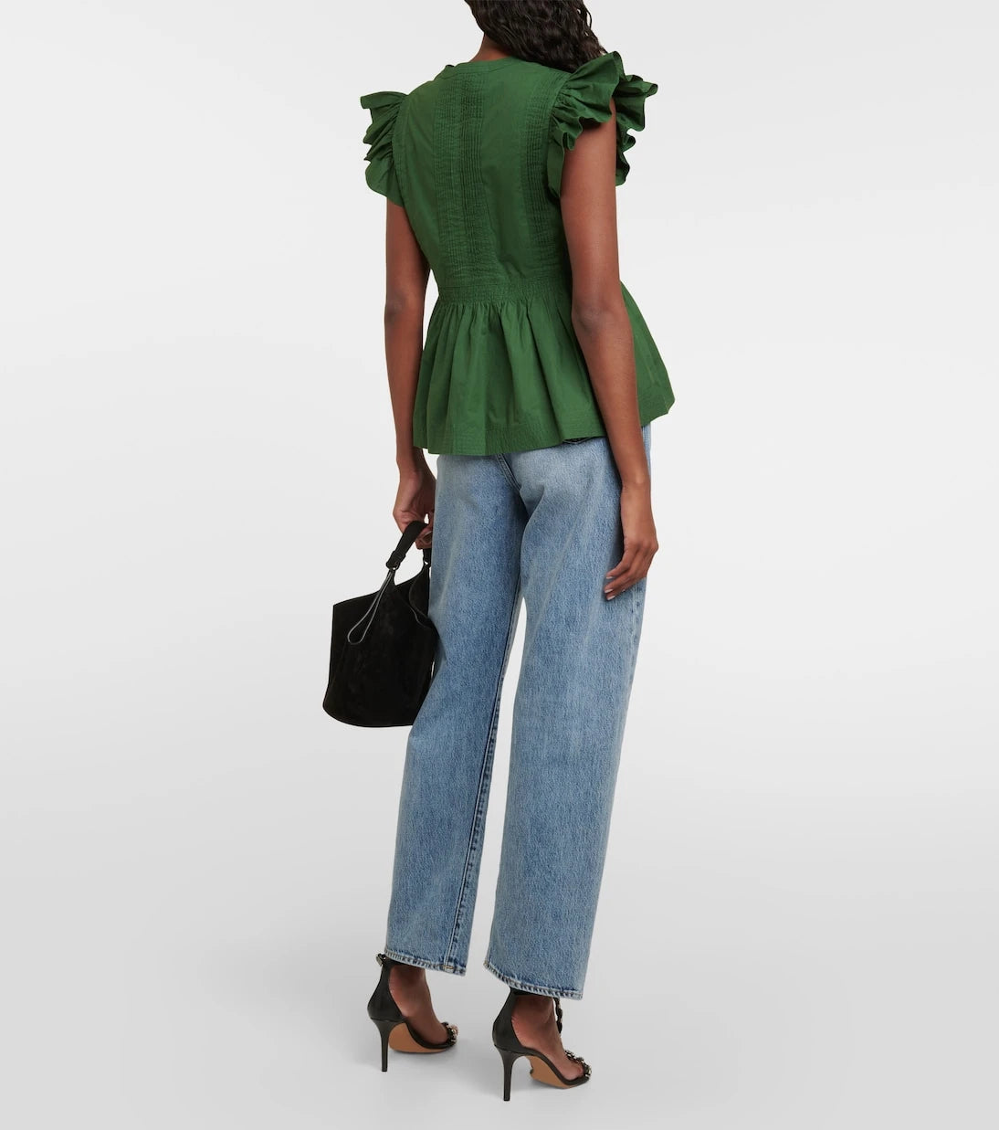 Ulla Johnson - Luise cotton poplin top