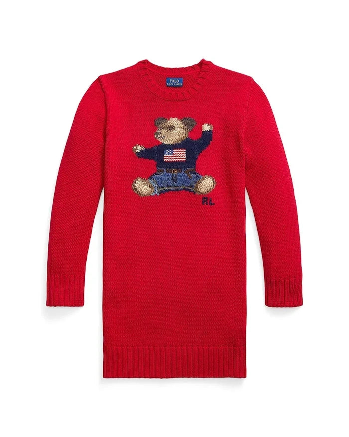 Polo Ralph Lauren Çocuk Pamuklu Elbise