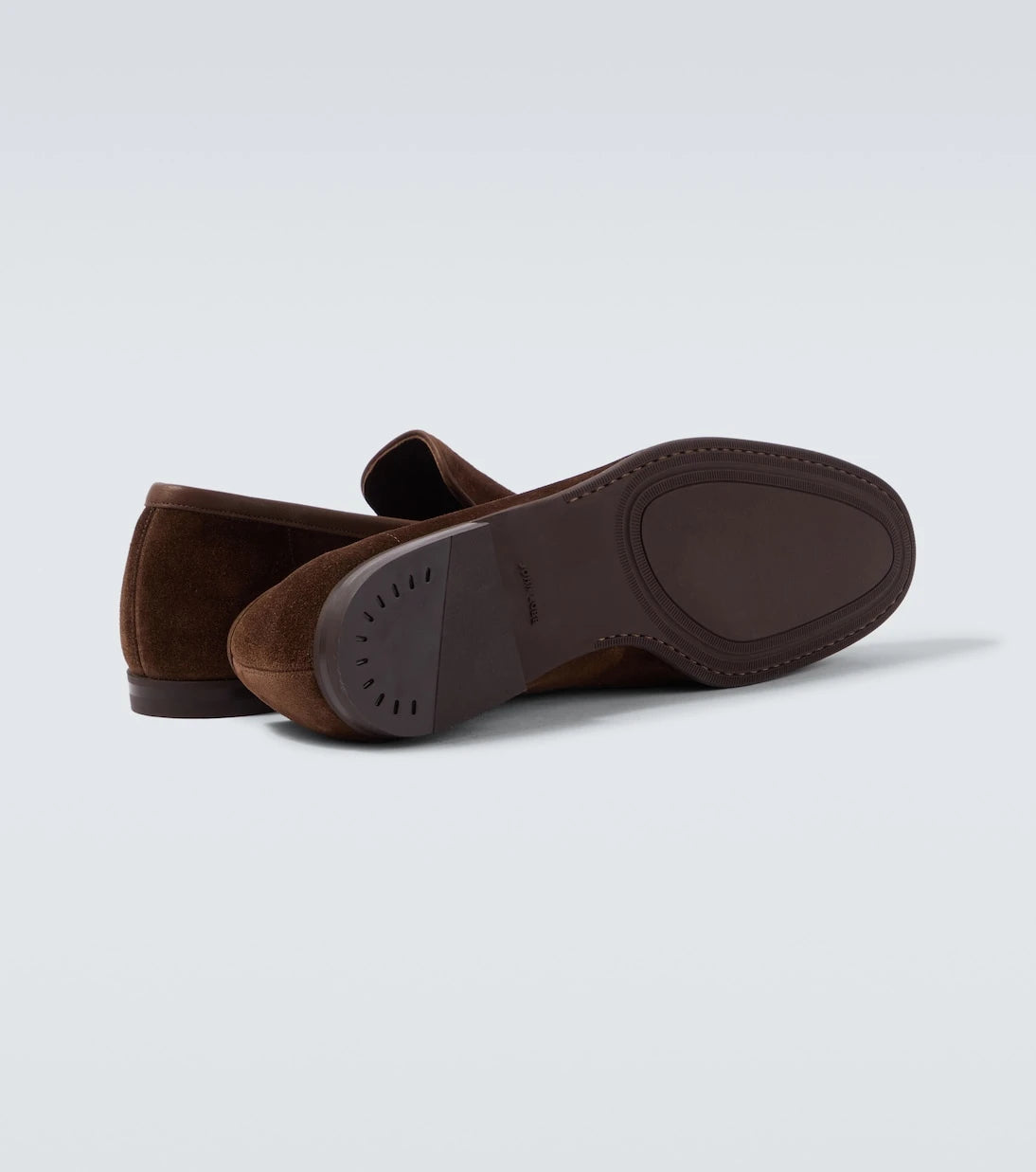 John Lobb - Tyne suede loafers