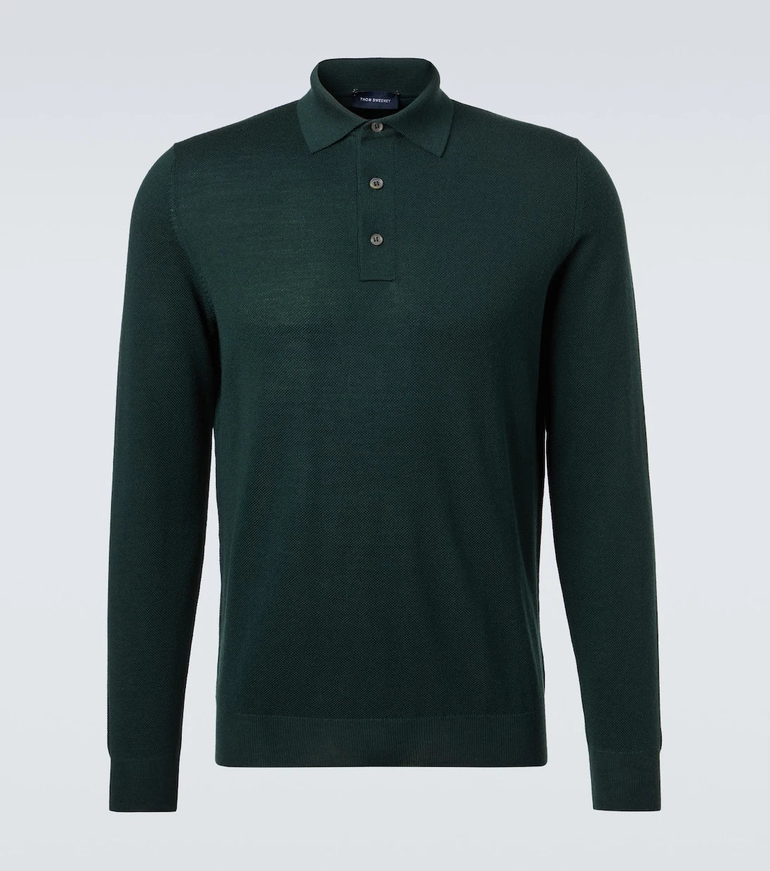 Thom Sweeney - Wool polo sweater
