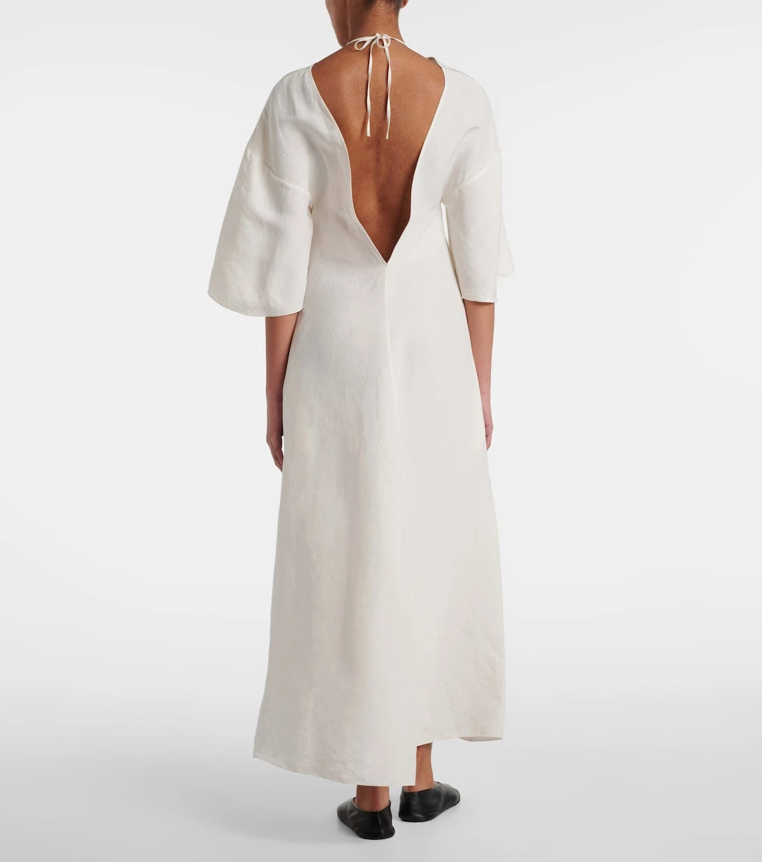 The Row - Mia open-back silk maxi dress