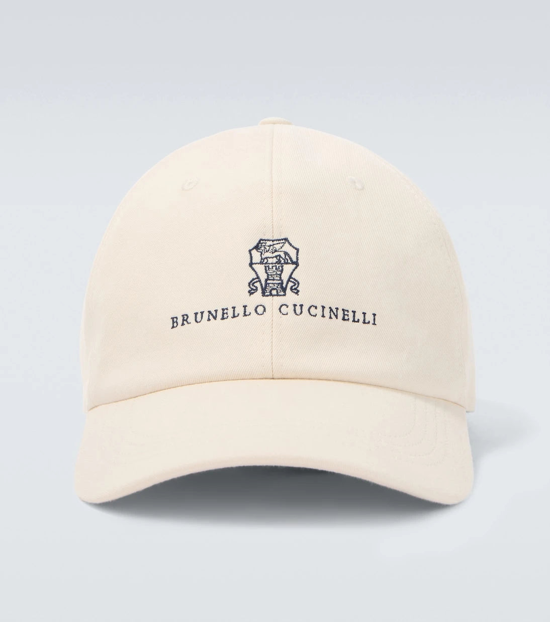 Brunello Cucinelli - Logo canvas baseball cap
