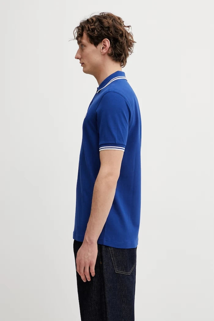 Памучна тениска с яка Fred Perry