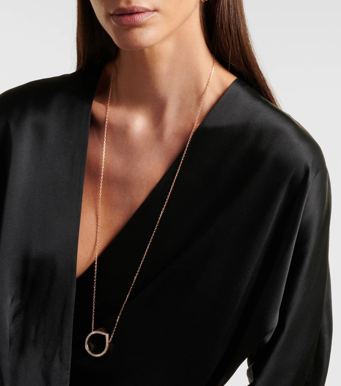 Repossi - Antifer 18kt rose gold necklace with diamonds