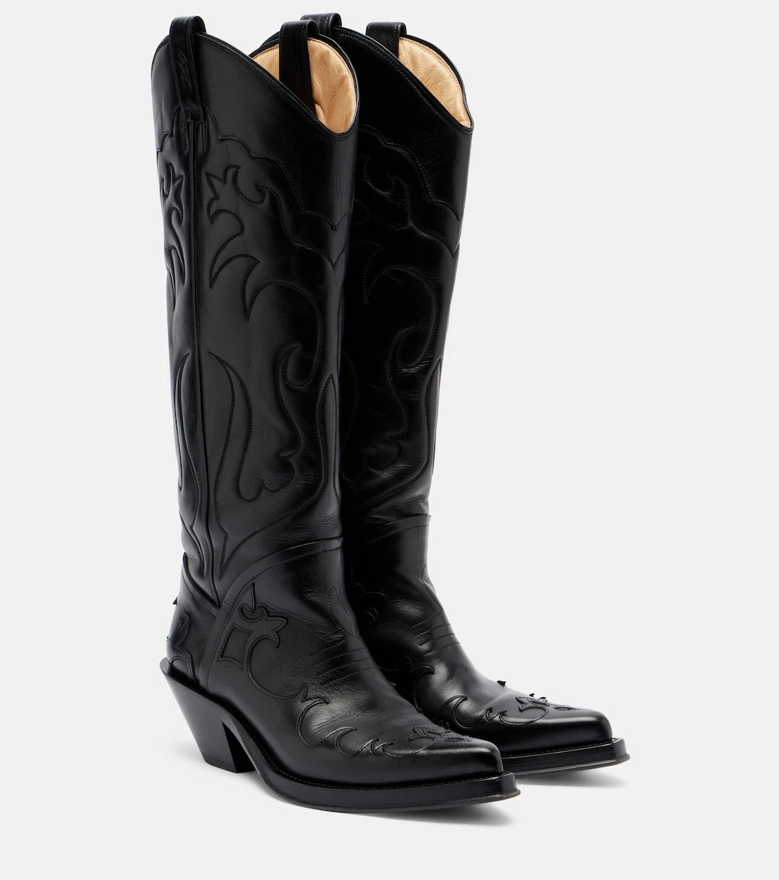 Gabriela Hearst - Capitana leather cowboy boots