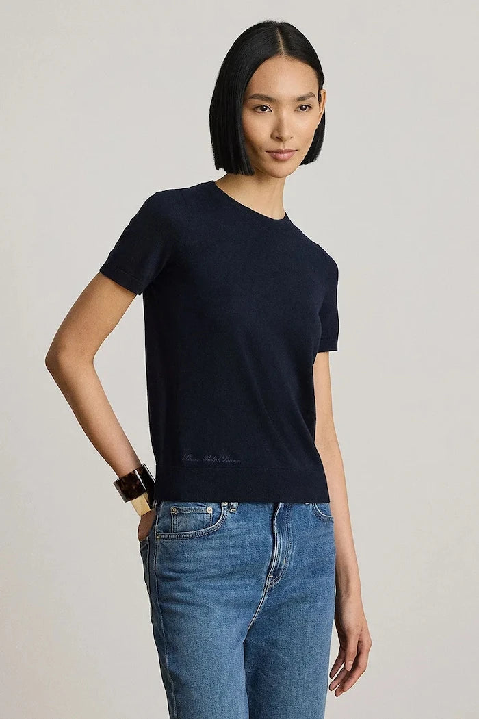 Lauren Ralph Lauren kısa kollu kadın modelli kazak