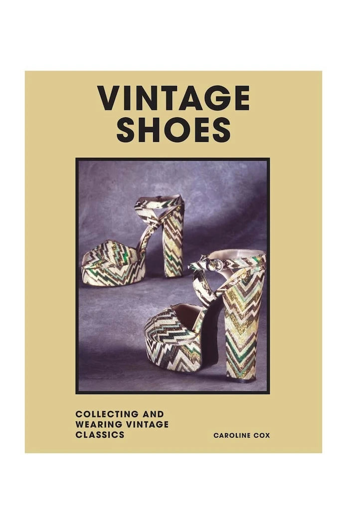 Книга Vintage Shoes by Caroline Cox, English