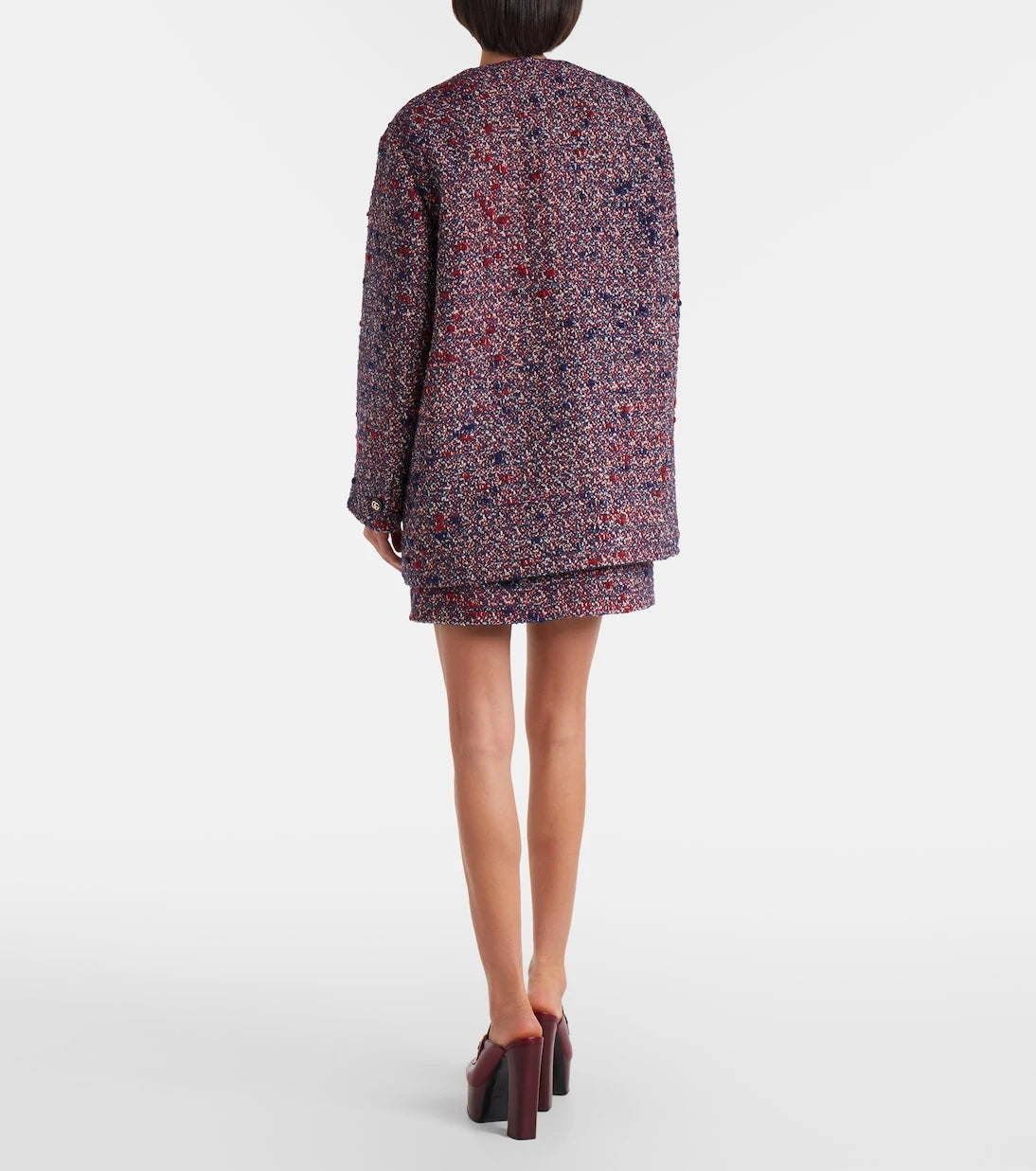 Gucci - Wool-blend tweed jacket