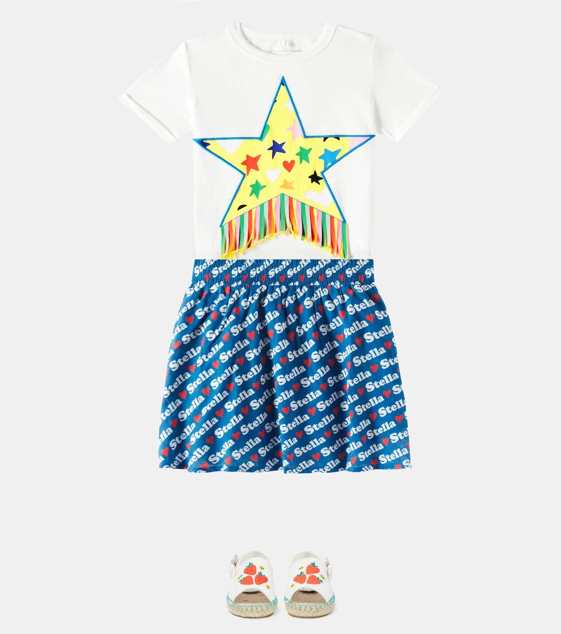 Stella McCartney Kids - Printed cotton skirt
