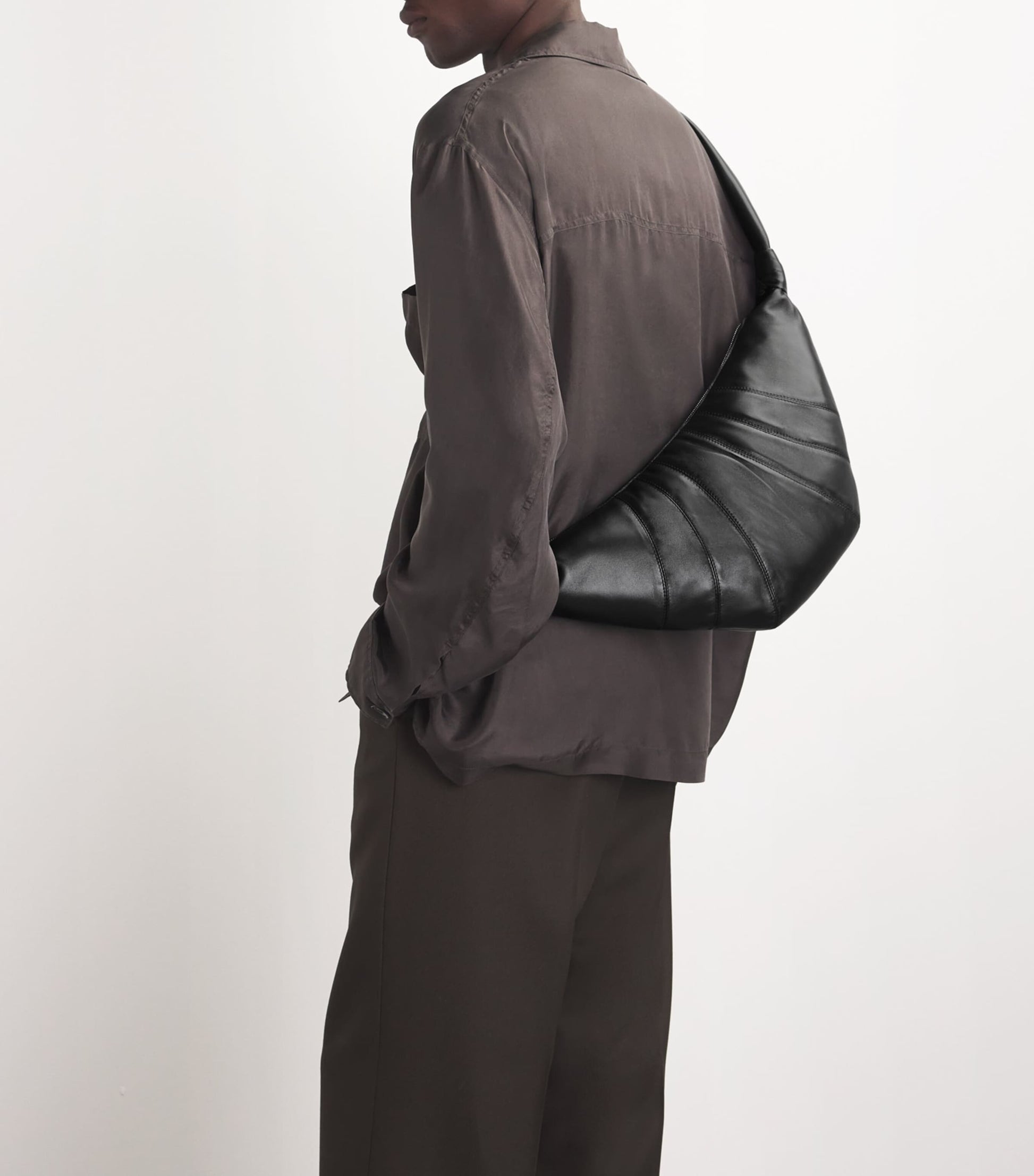 Lemaire Medium Nappa Leather Croissant Bag