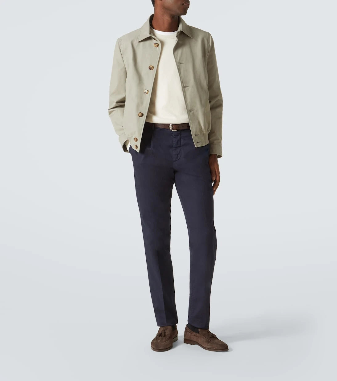 Brunello Cucinelli - Cotton-blend bomber jacket