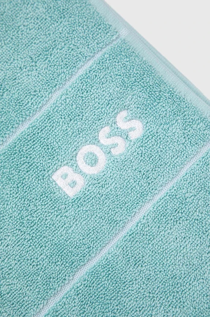 Средна памучна кърпа BOSS Plain Aruba Blue 70 x 140 cm