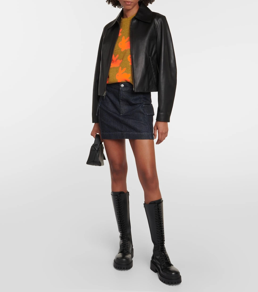 AG Jeans - x EmRata Colombo cargo miniskirt