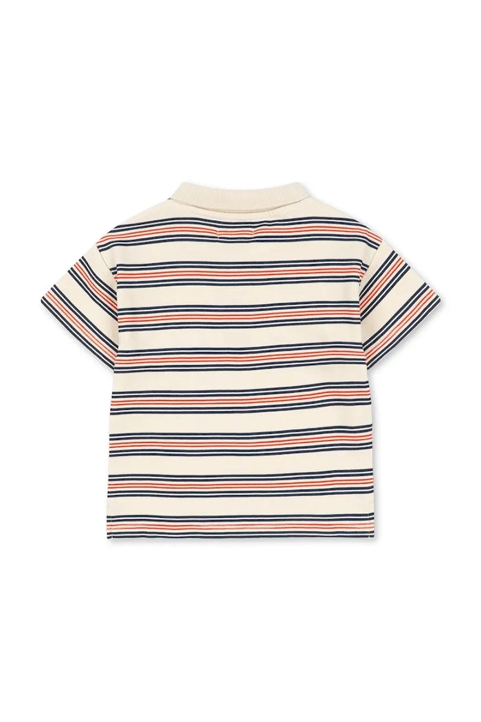Konges Sløjd SPOTTY SS POLO GOTS Çocuk Pamuklu Yakalı Tişört