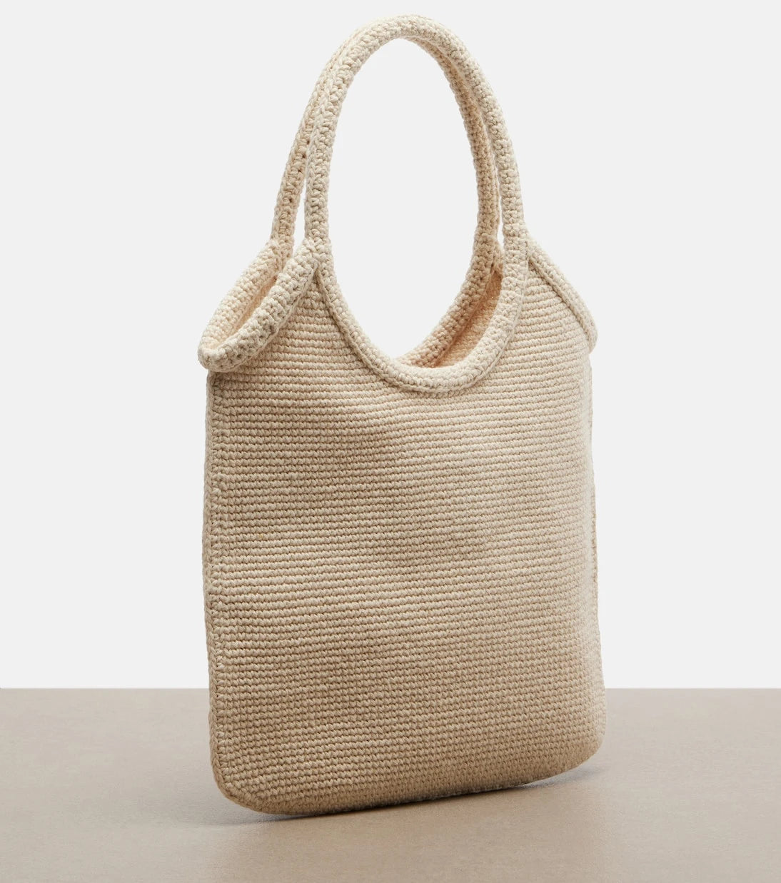 Miu Miu - Ivy embroidered crochet tote bag