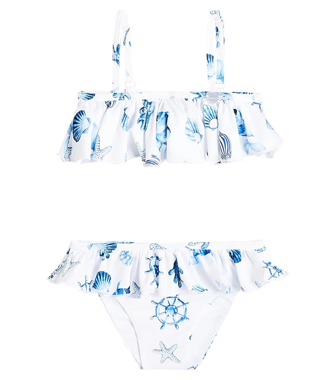 Monnalisa - Printed ruffled bikini