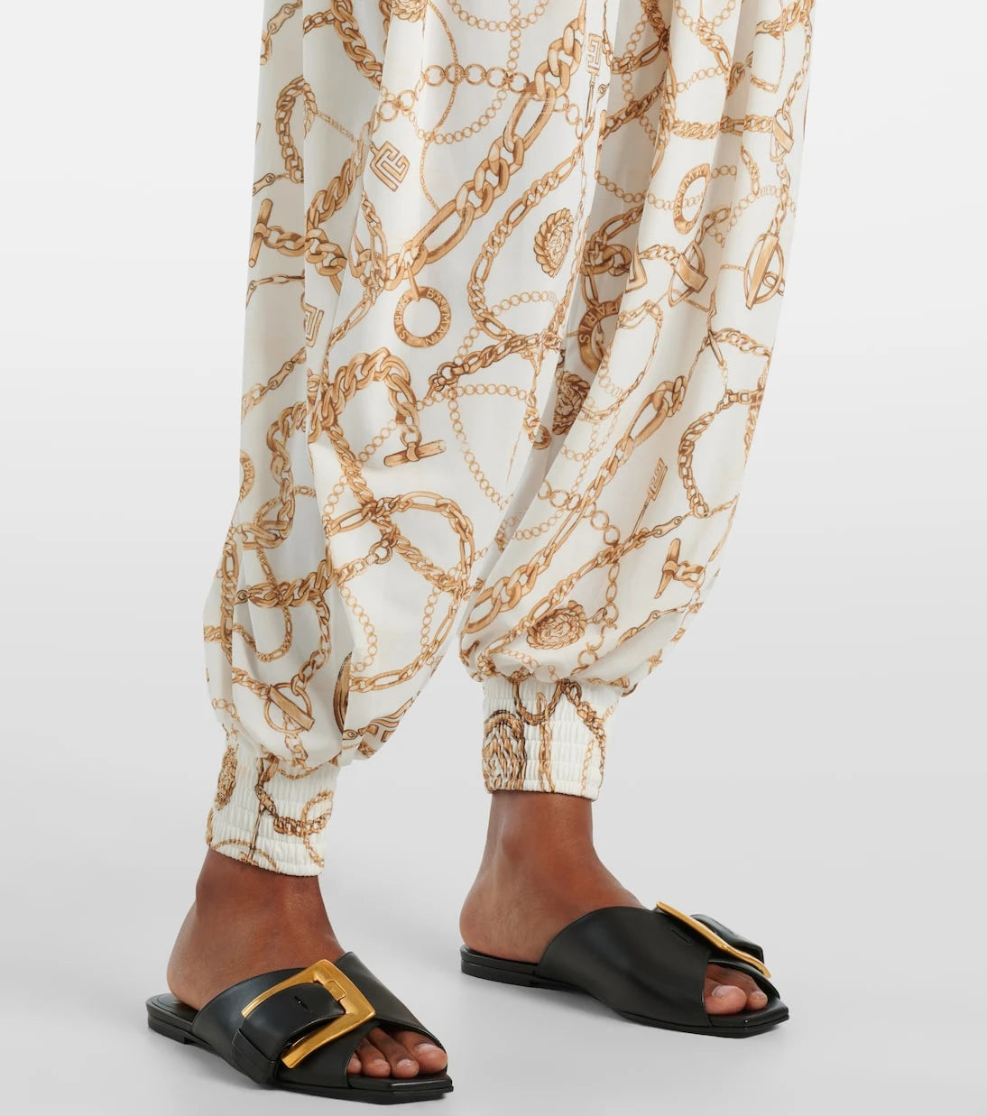 Balmain - Chain printed jumpsuit