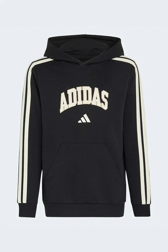 adidas суичър с качулка за деца с памук