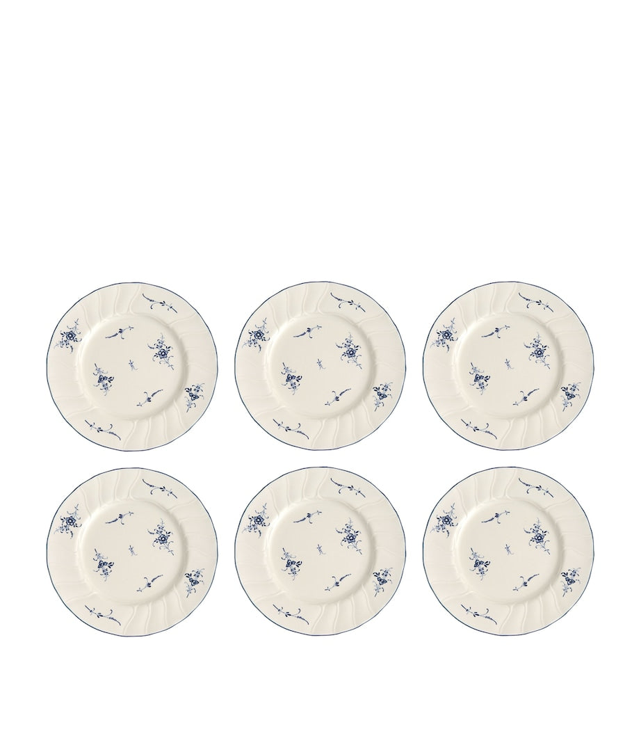 Villeroy & Boch Set of 6 Old Luxembourg Salad Plates (20.5cm)
