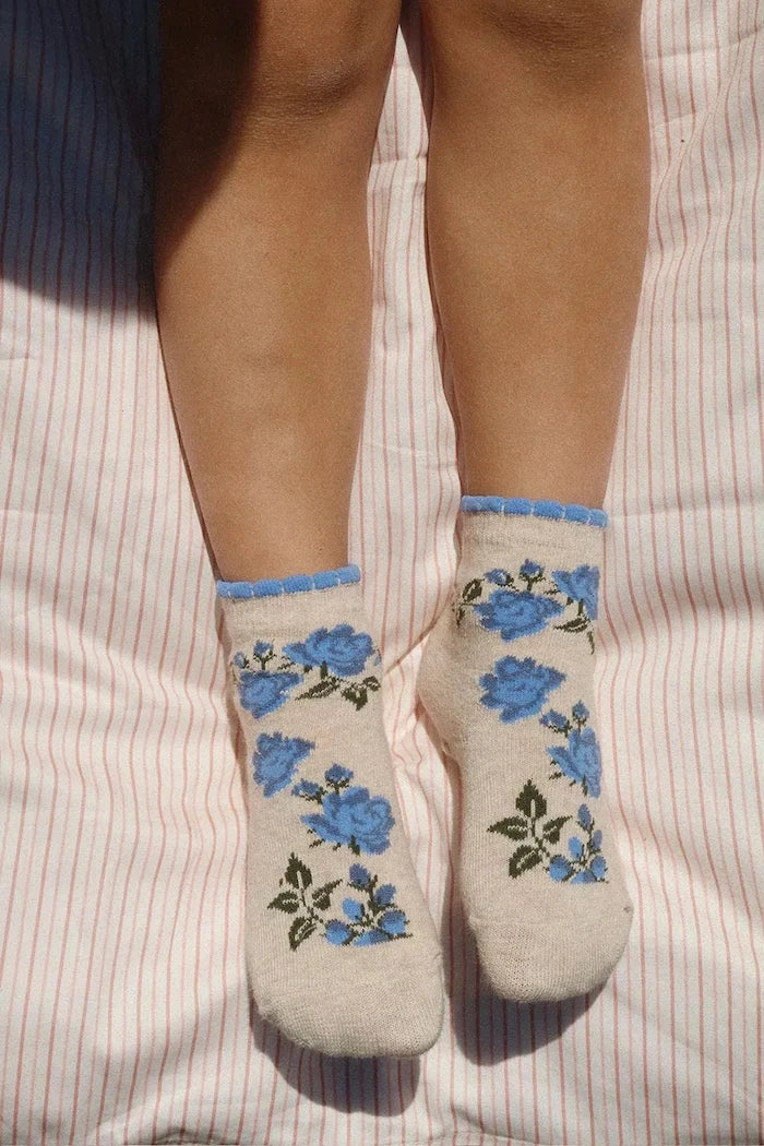 Детски чорапи Konges Sløjd 2 PACK FLOWER AND CHERRY JACQUARD SOCKS (2 чифта)