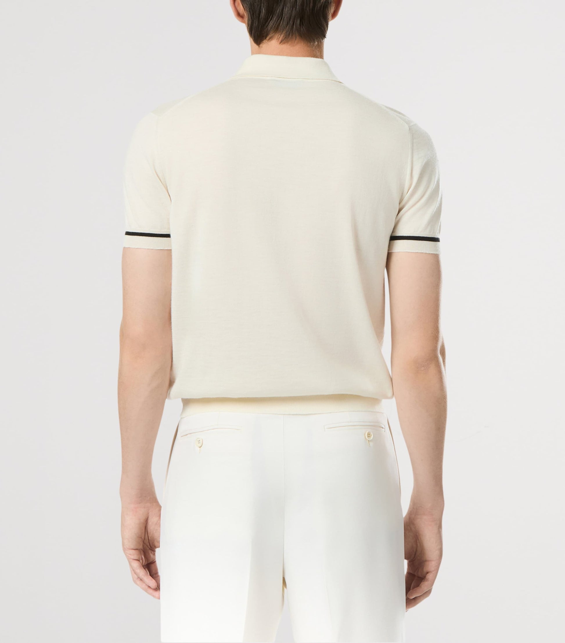 TOM FORD Cashmere-Silk Polo Shirt