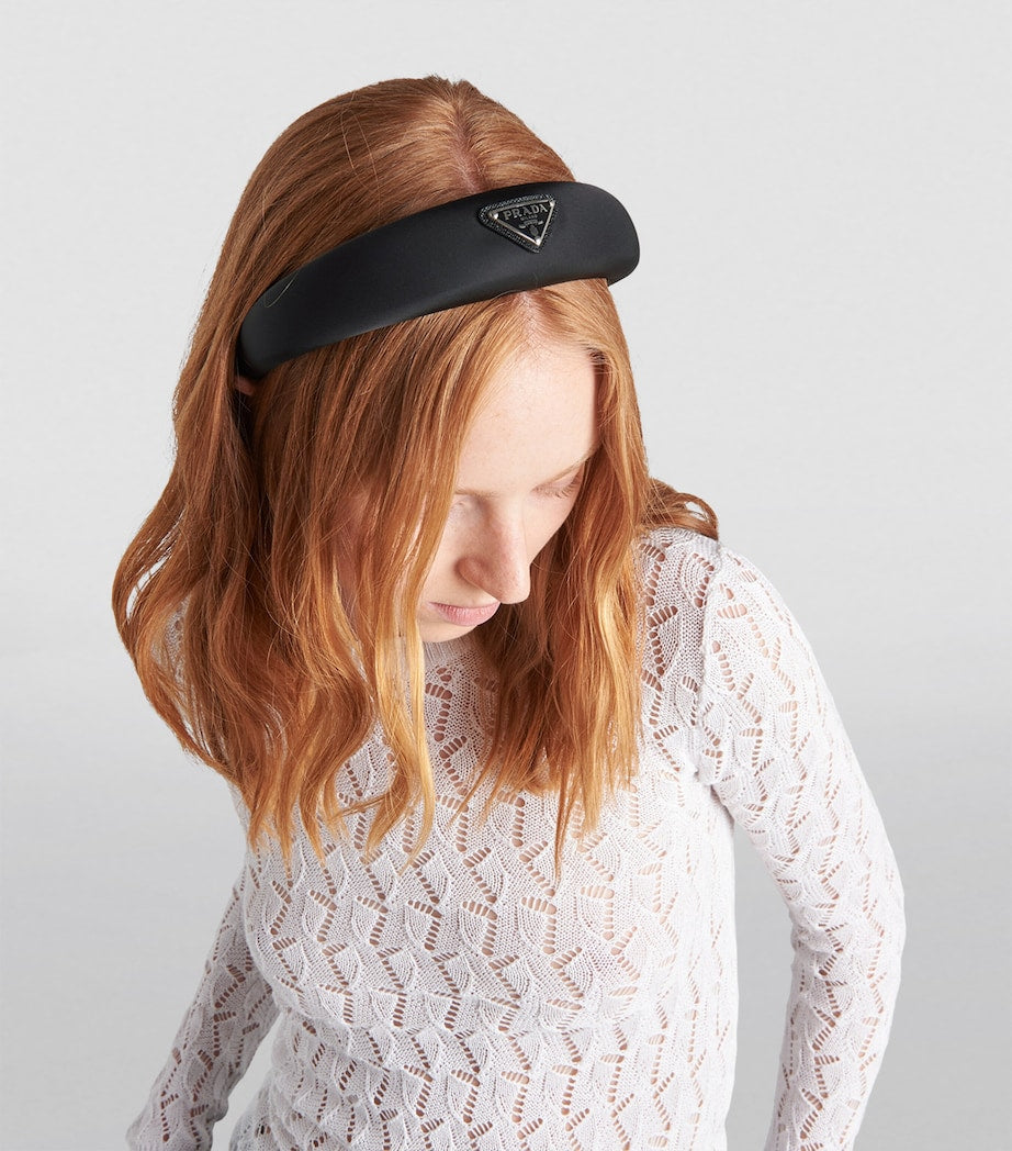 Prada Black Re-Nylon Headband