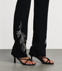 Cinq A Sept Black Embellished Kerry Trousers