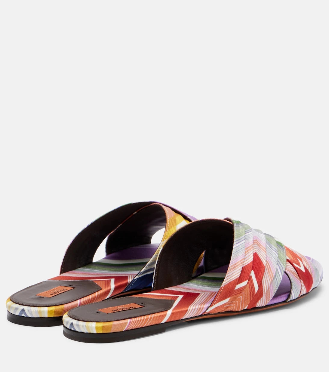 Missoni - Ada Chevron twill slides