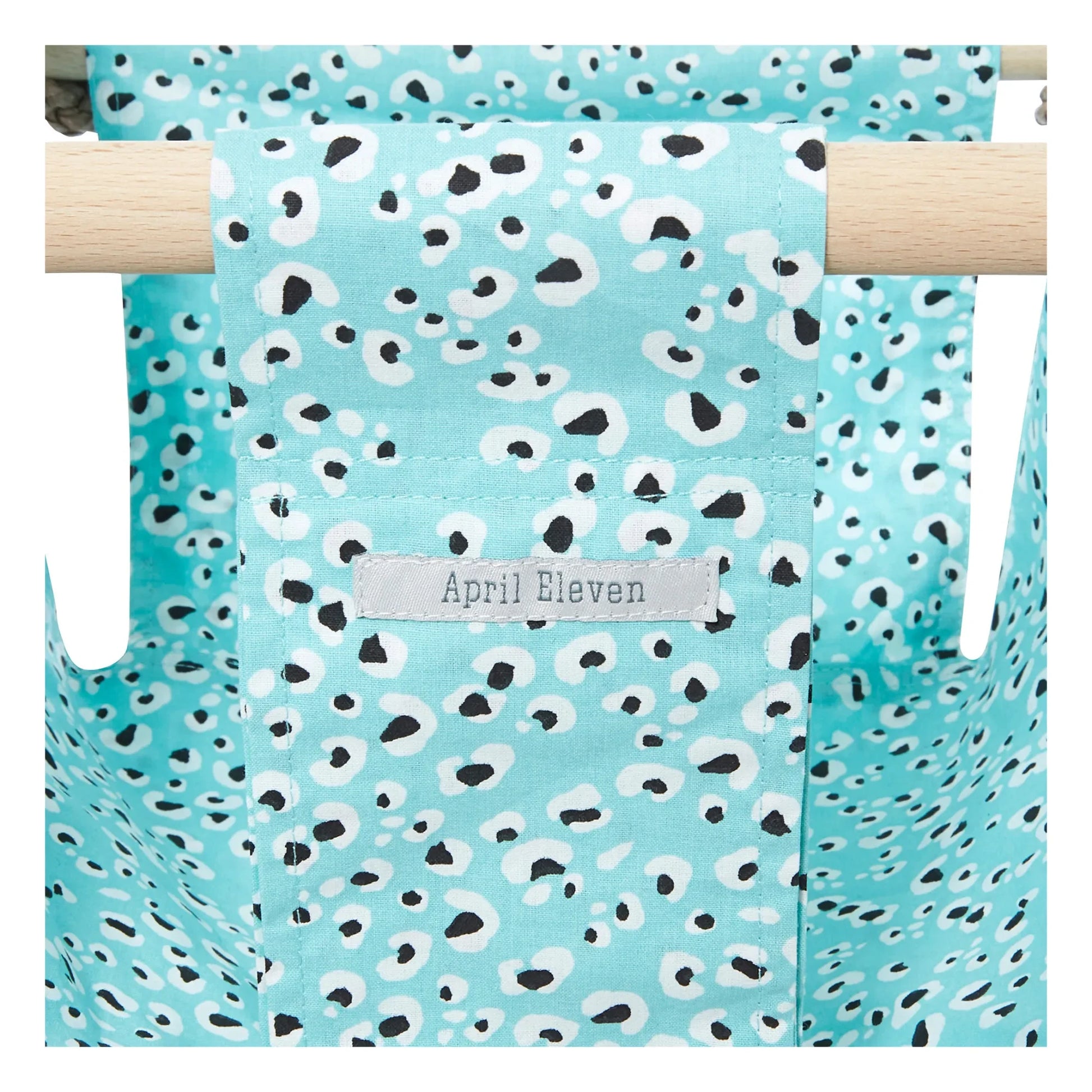 April Eleven - Leopard cotton baby swing